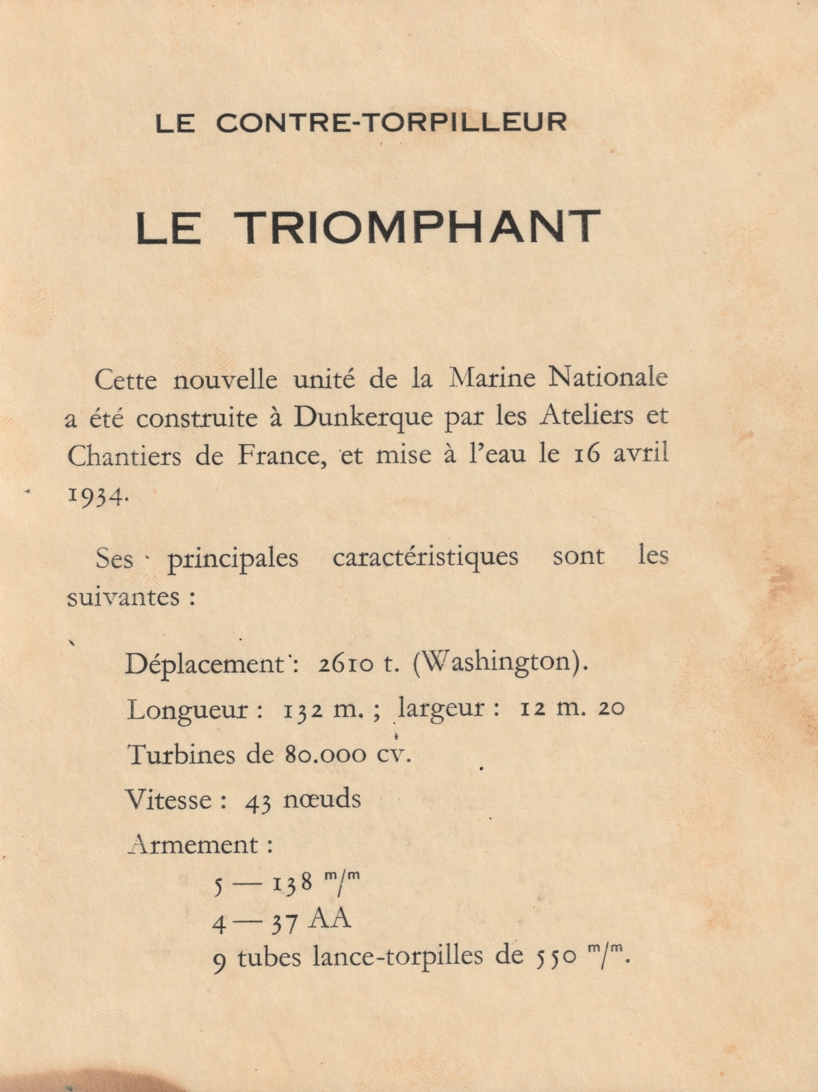 Livre d'or du Triomphant — page 15