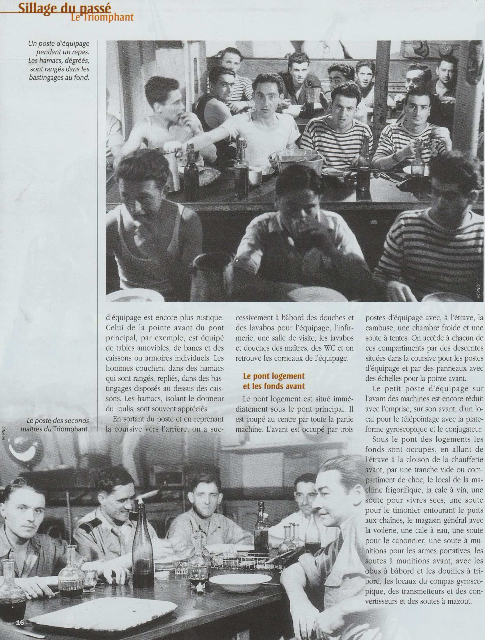 Le Triomphant — revue Marines & Forces navales — page 14