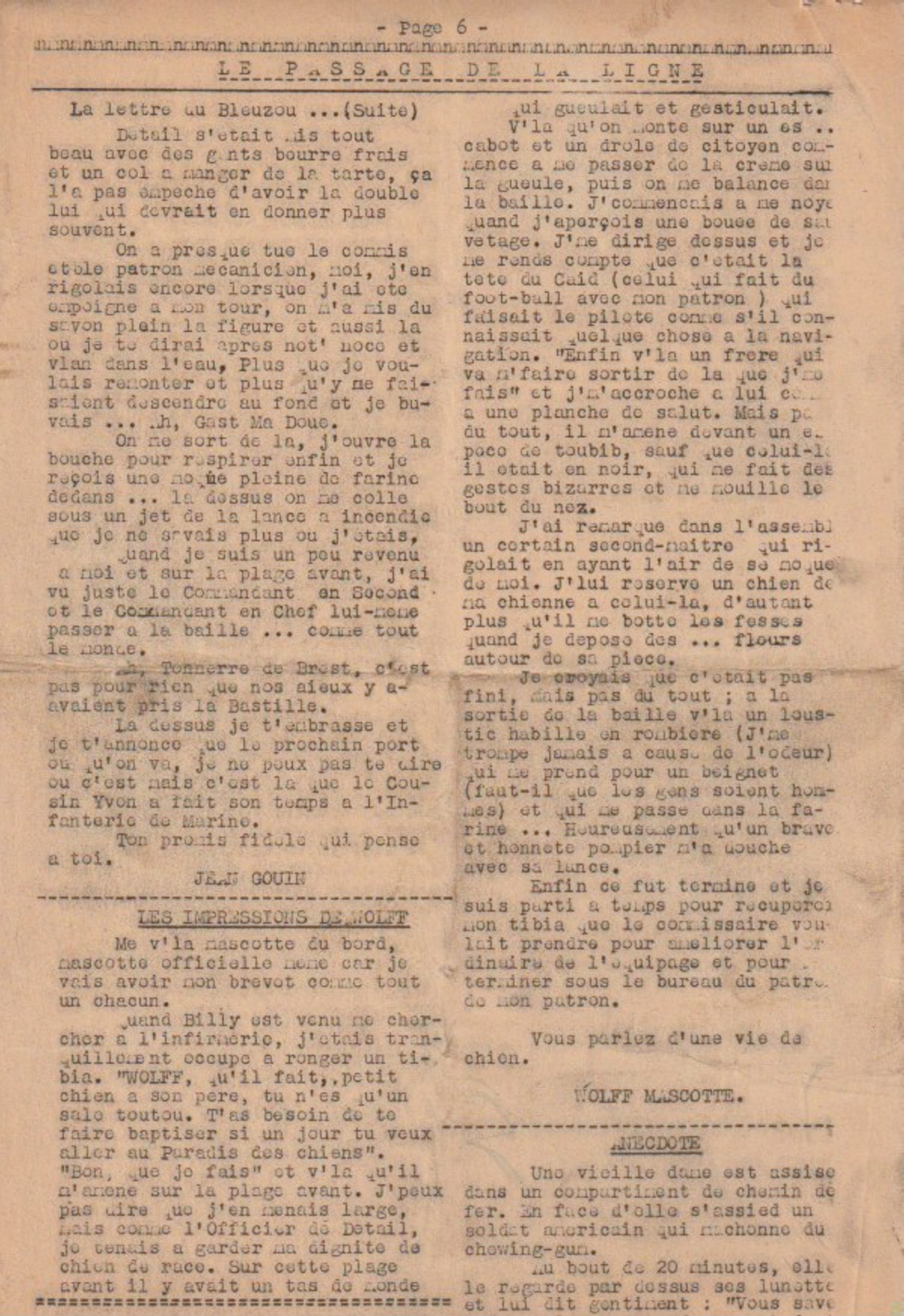 Le Réveil TRIOMPHANT - 31 mai 1945 — page 6