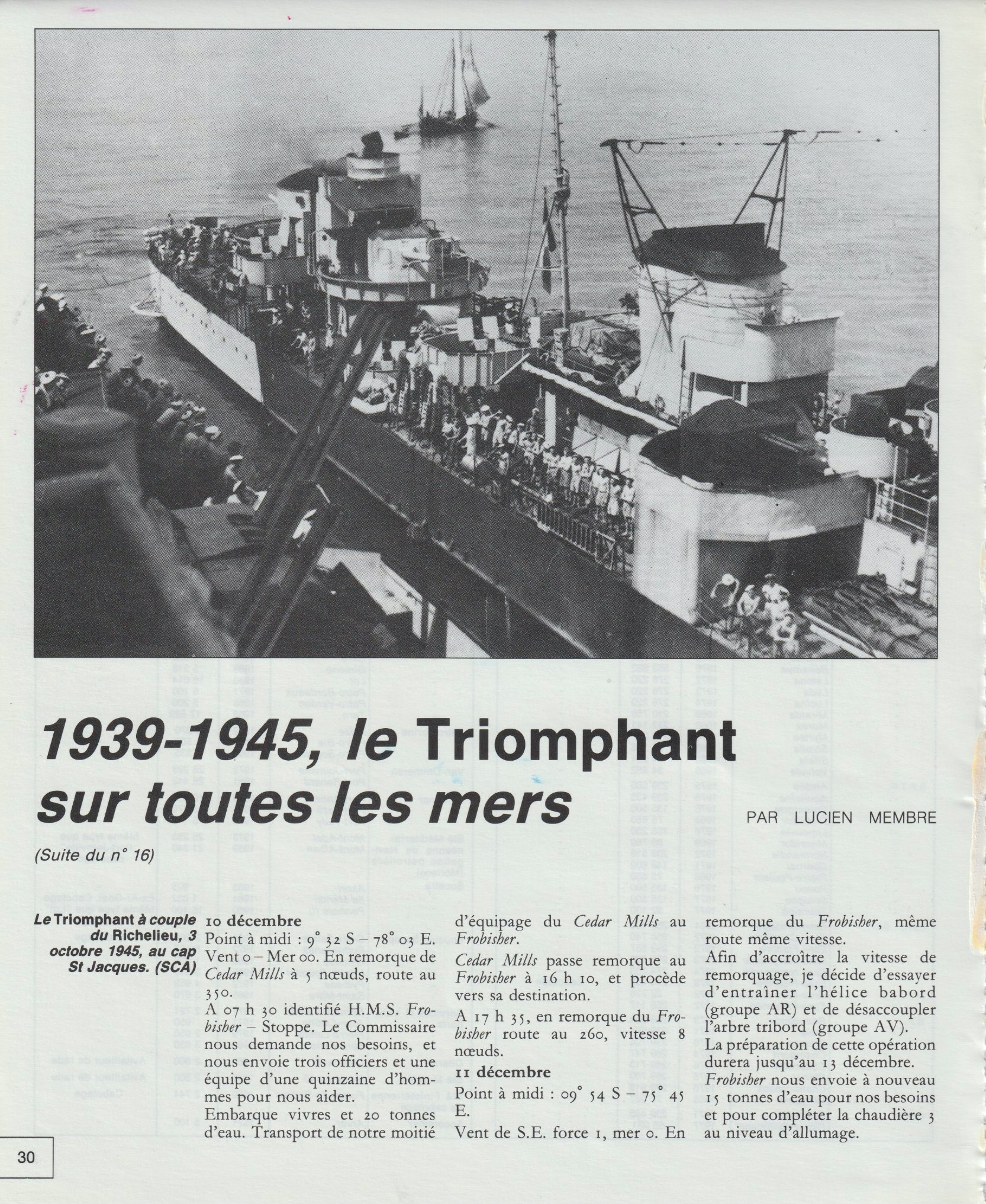 Le Triomphant sur toutes les mers · 1939–1954 — page 14