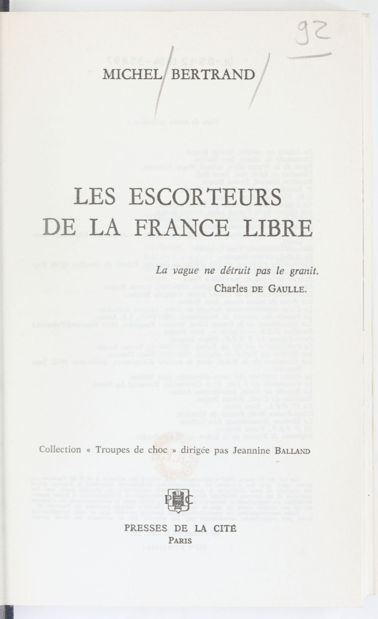 Livre Girardon — Les FNFL — page 42