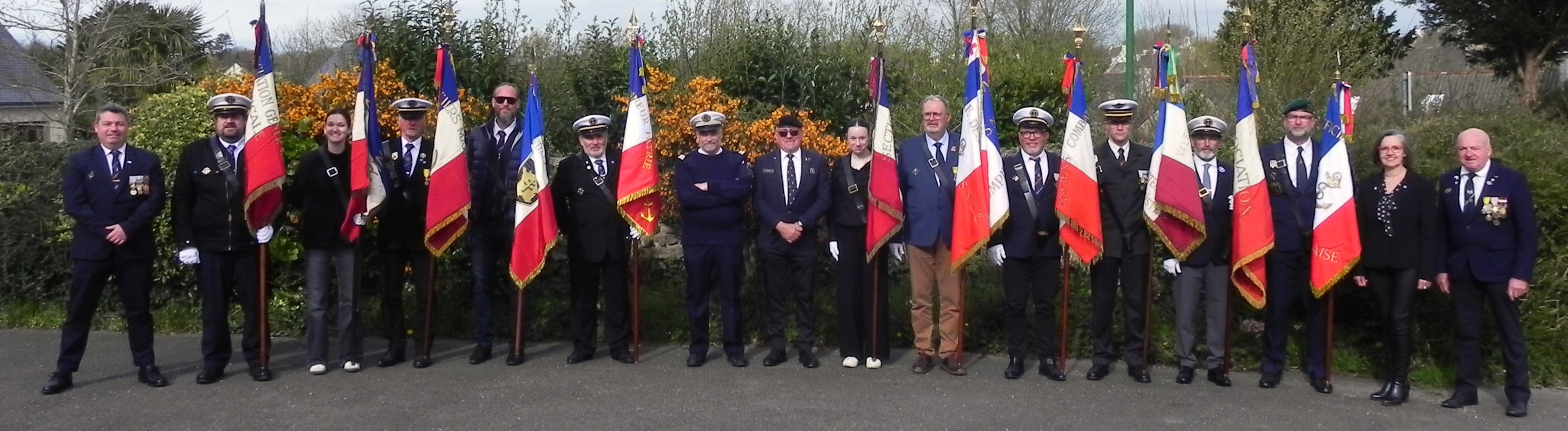 Formation initiale aux fonctions de Porte-drapeau.
