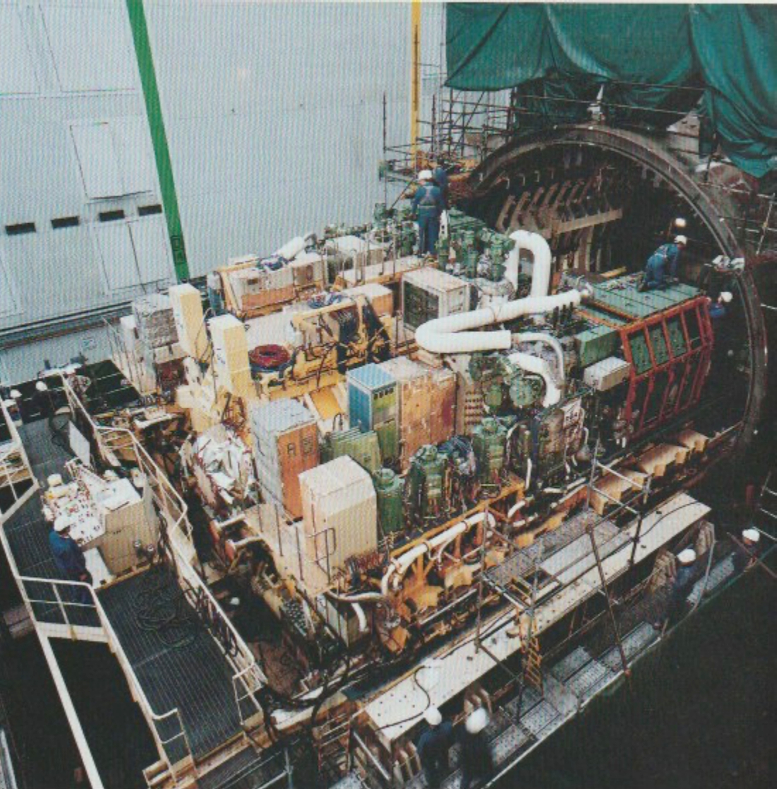 Embarquement du GMS 1 à bord du SNLE "Le Triomphant"