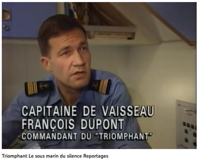 Prise de commandement du CV François Dupont